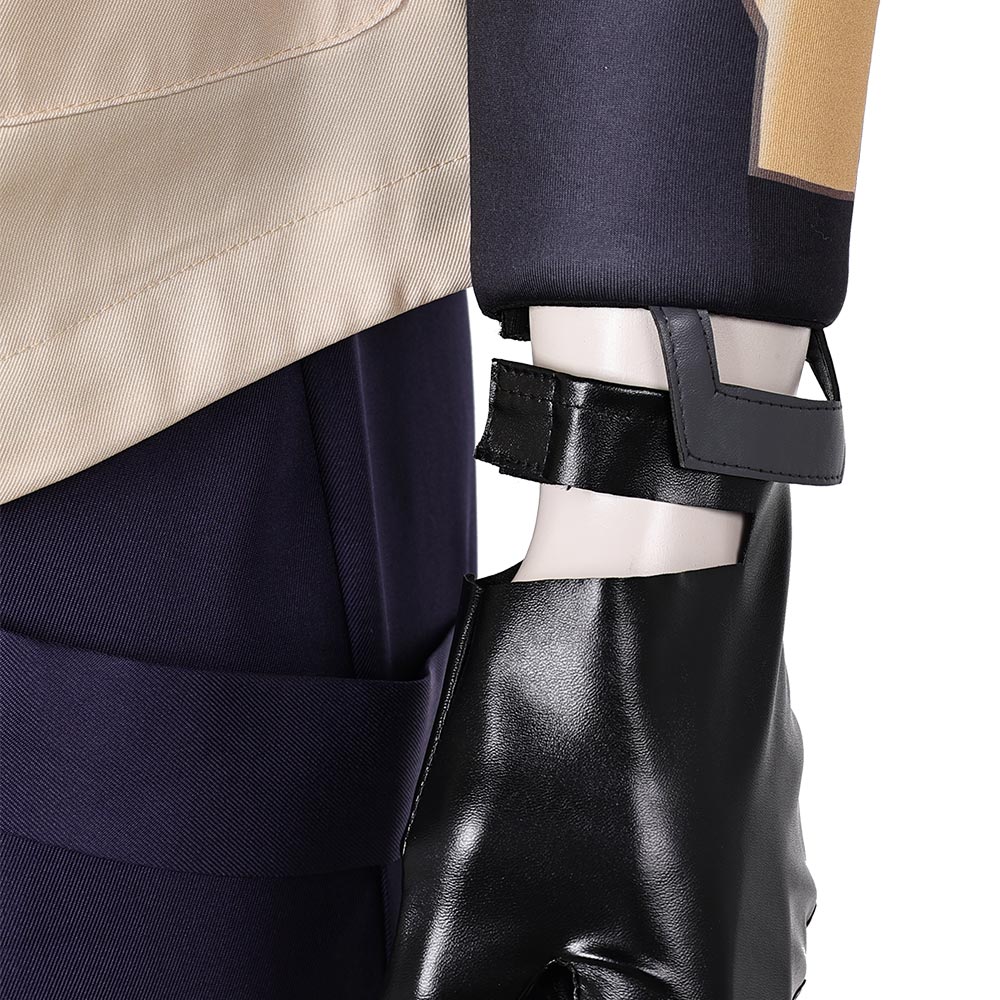 Valorant Tejo Tenue Jaune et Noire Cosplay Costume