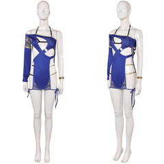 Venus Vacation Prism: Dead or Alive Xtreme(2025) Monika Maillot de Bain Bleu Cosplay Costume