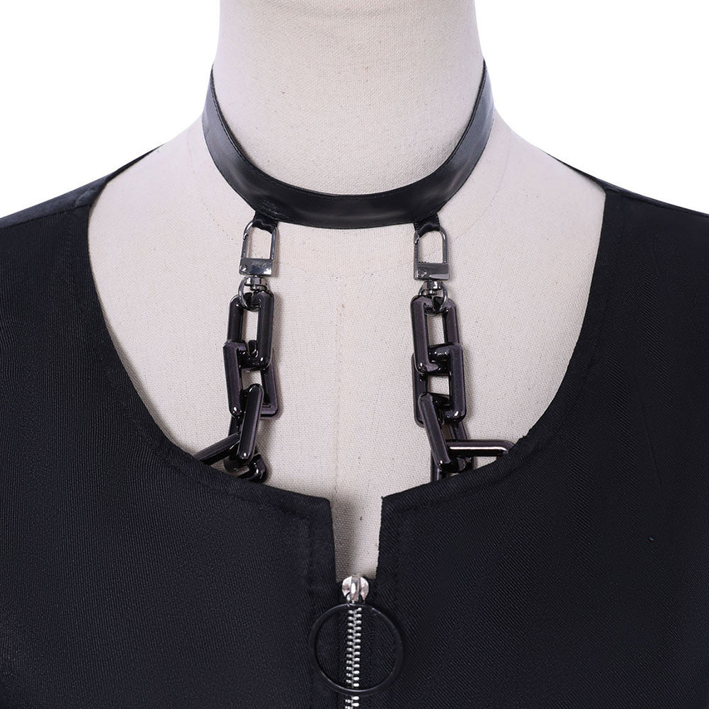 Virgin Punk(2025) Kamigori Ubu Tenue Noire et Bleue Cosplay Costume