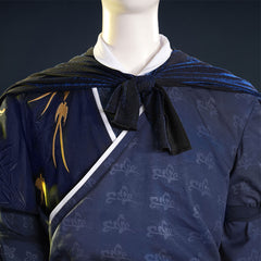 Where Winds Meet Jiang Yan Tenue Bleue Cosplay Costume
