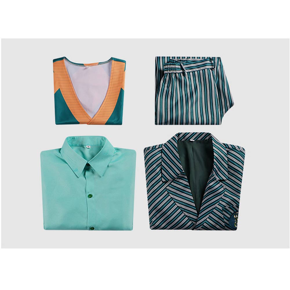 Wicked Boq Uniforme Scolaire Vert Cosplay Costume