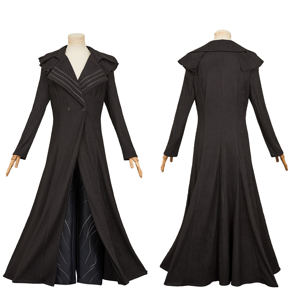 Wicked Elphaba Coupe-vent+Pantalon Noires Cosplay Costume