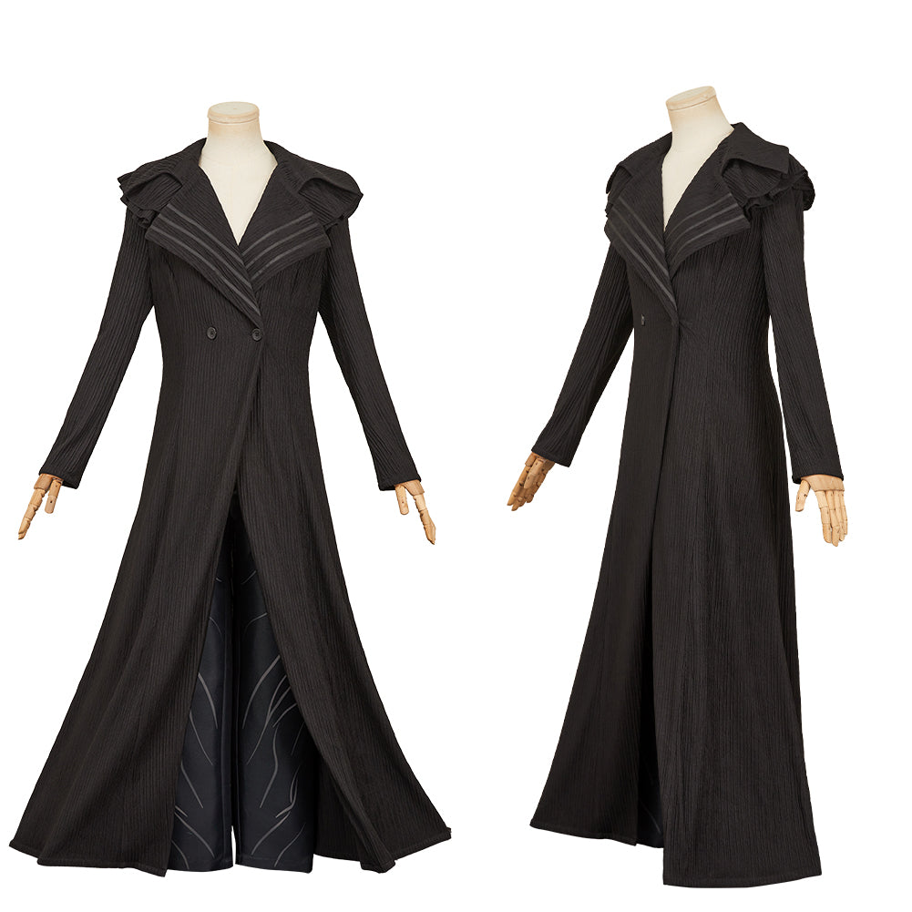 Wicked Elphaba Coupe-vent+Pantalon Noires Cosplay Costume
