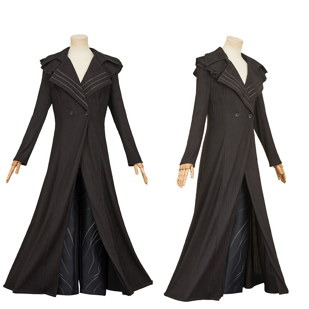 Wicked Elphaba Coupe-vent+Pantalon Noires Cosplay Costume