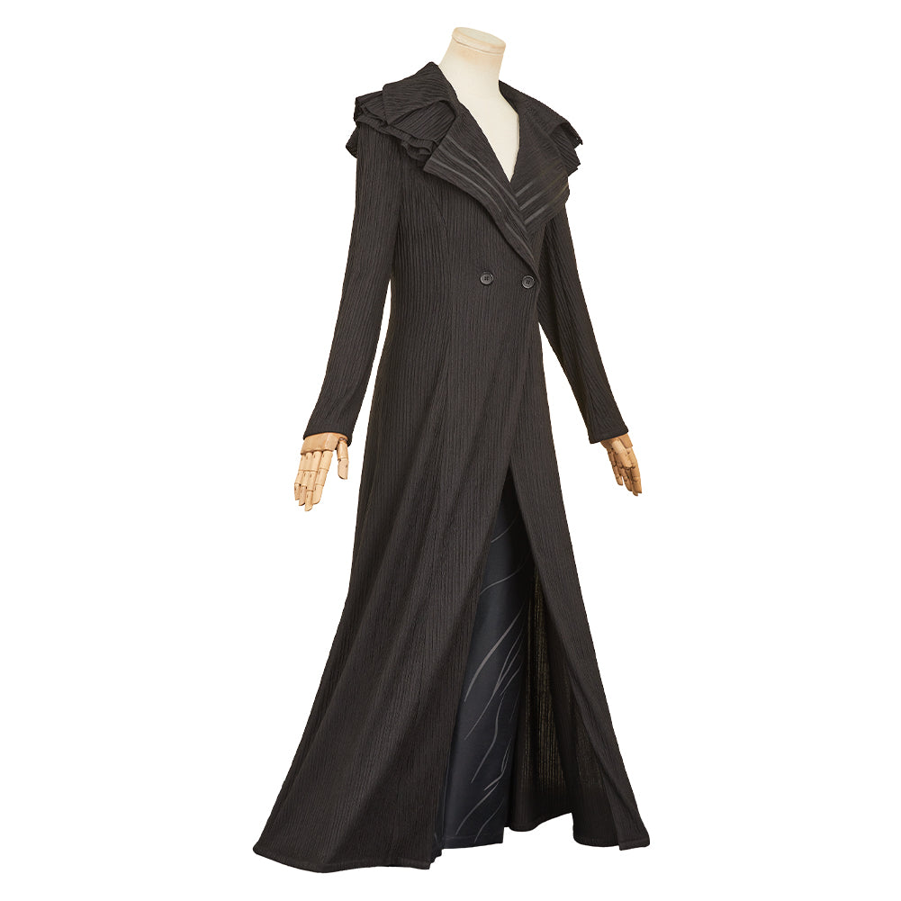 Wicked Elphaba Coupe-vent+Pantalon Noires Cosplay Costume