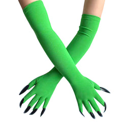 Wicked Elphaba Gants+Leggings Verts Cosplay Accessoires