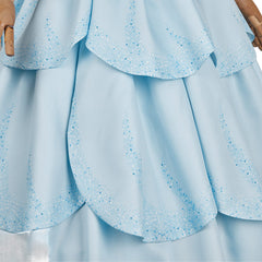 Wicked Glinda Robe Bleue Cosplay Costume