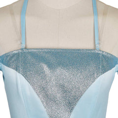 Wicked Glinda Robe Bleue Cosplay Costume