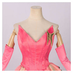 Wicked Glinda Robe Soirée Rose Copslay Costume