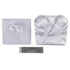 Wicked Glinda Robe Violette Argentée Cosplay Costume