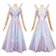 Wicked Glinda Robe Violette Cosplay Costume Ver.2