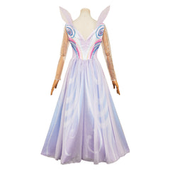Wicked Glinda Robe Violette Cosplay Costume Ver.2