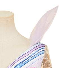 Wicked Glinda Robe Violette Cosplay Costume Ver.2