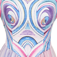 Wicked Glinda Robe Violette Cosplay Costume Ver.2