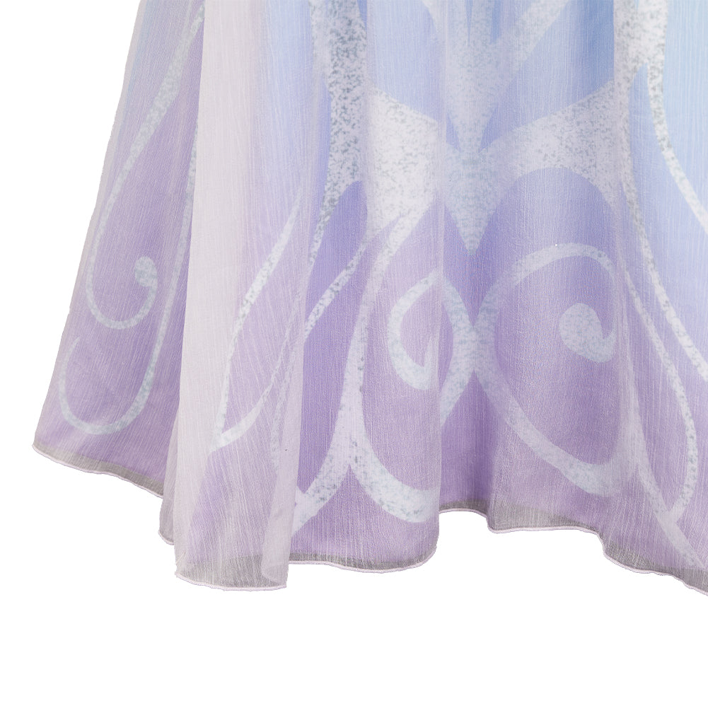 Wicked Glinda Robe Violette Cosplay Costume Ver.2