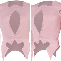 Wicked Glinda Veste Rose Cosplay Costume