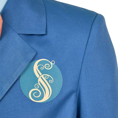 Wicked Homme Uniforme Scolaire Bleu Cosplay Costume