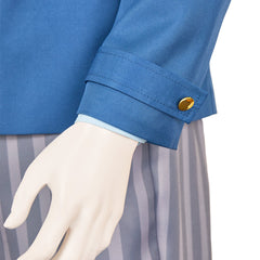 Wicked Homme Uniforme Scolaire Bleu Cosplay Costume
