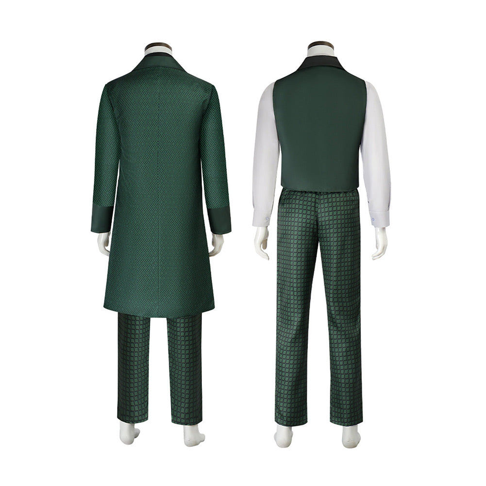 Wicked Le Magicien d'Oz Tenue Verte Cosplay Costume