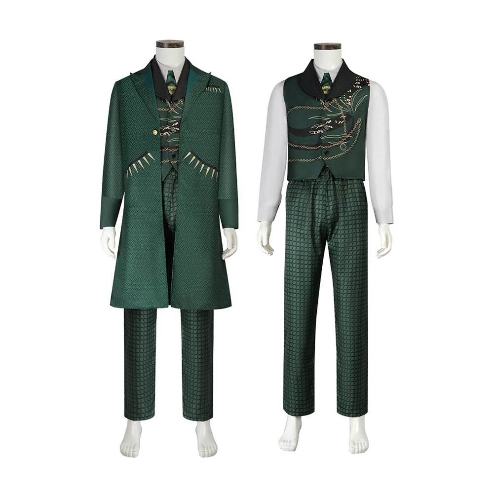 Wicked Le Magicien d'Oz Tenue Verte Cosplay Costume