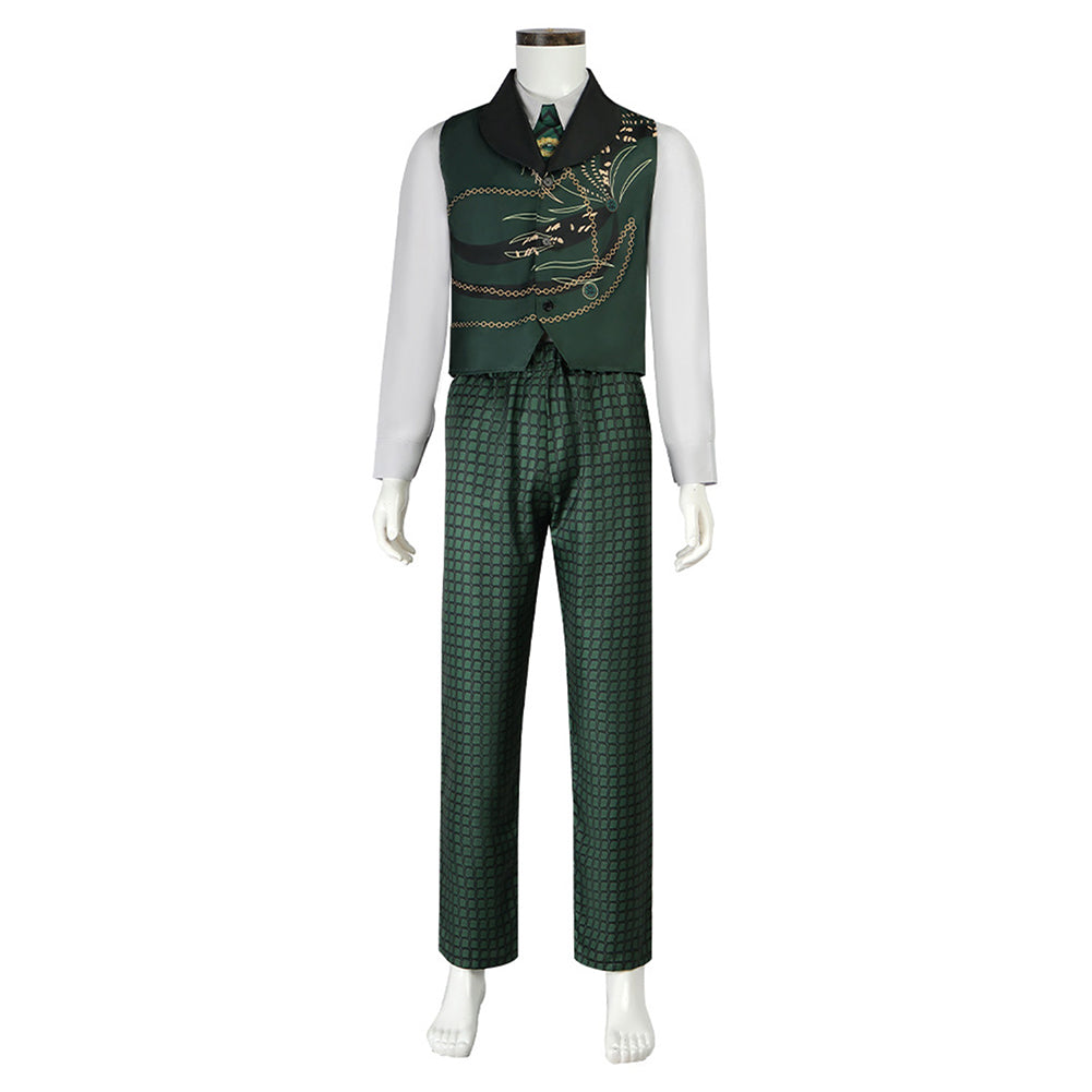 Wicked Le Magicien d'Oz Tenue Verte Cosplay Costume