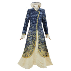 Wicked Madame Morrible Robe Bleue Cosplay Costume