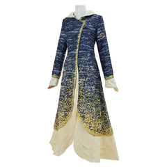 Wicked Madame Morrible Robe Bleue Cosplay Costume