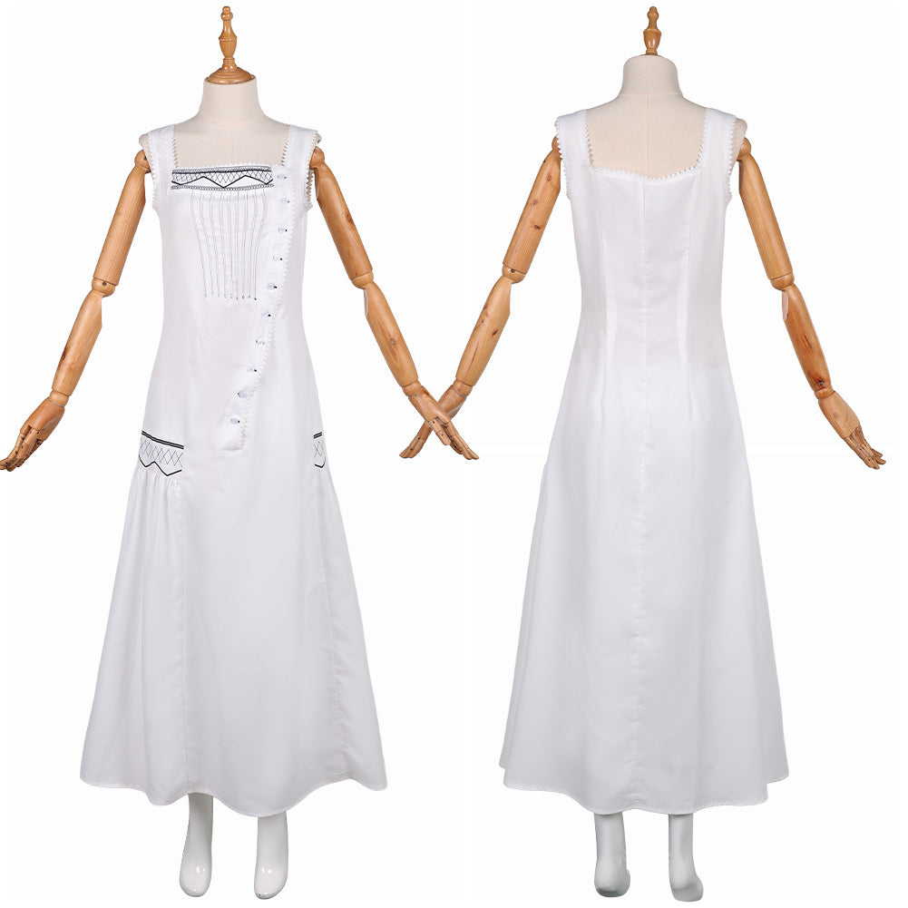 Wicked: For Good(2025) Elphaba Robe Blanche Cosplay Costume