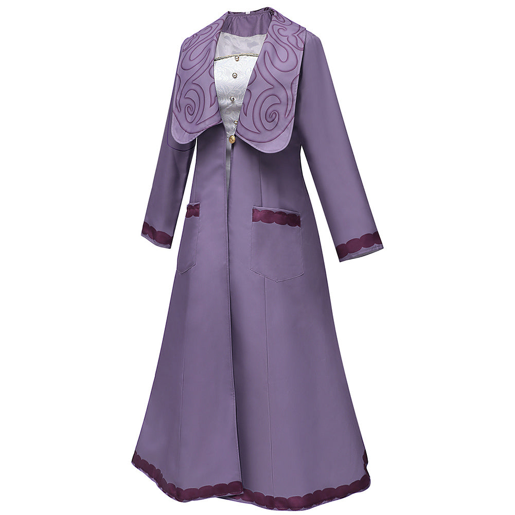 Wicked: For Good(2025) Elphaba Robe Violette Cosplay Costume