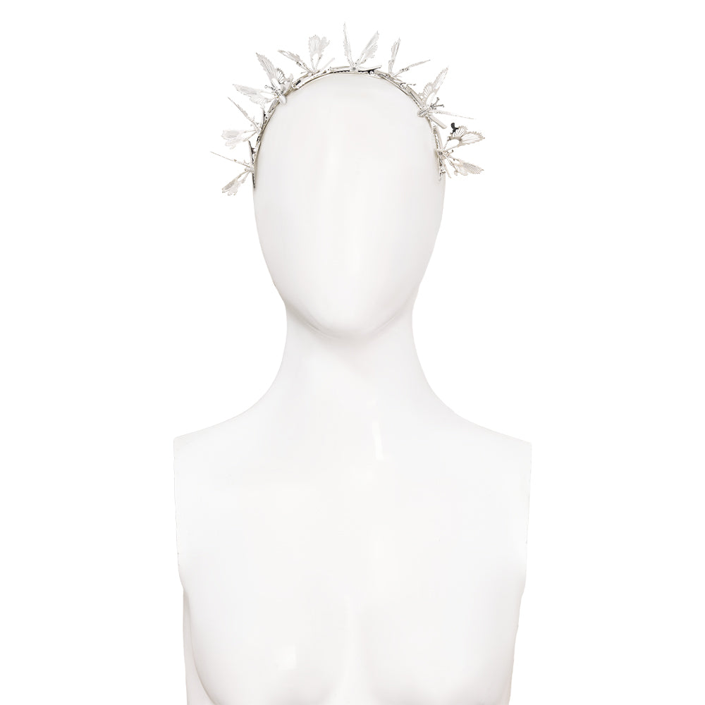 Wicked: For Good(2025) Glinda Accessoire pour Cheveux Papillon Argenté Cosplay