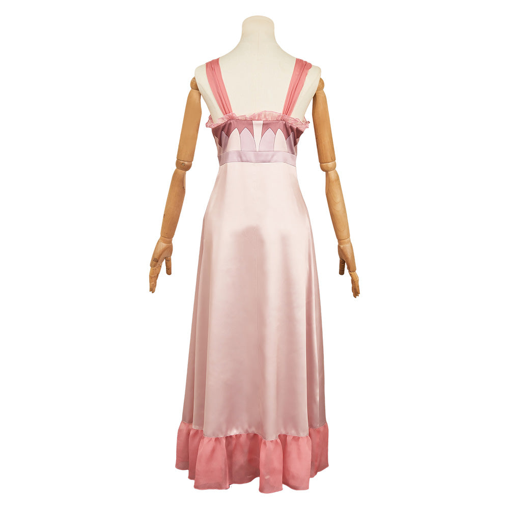 Wicked: For Good(2025) Glinda Robe à Bretelles Rose Cosplay Costume