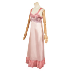 Wicked: For Good(2025) Glinda Robe à Bretelles Rose Cosplay Costume
