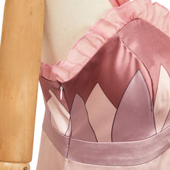 Wicked: For Good(2025) Glinda Robe à Bretelles Rose Cosplay Costume