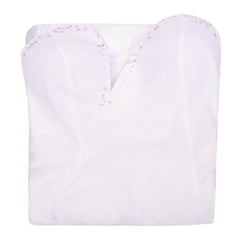 Wicked: For Good(2025) Glinda Robe Blanche sans Bretelles Cosplay Costume