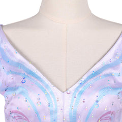 Wicked: For Good(2025) Glinda Robe Irisée Cosplay Costume