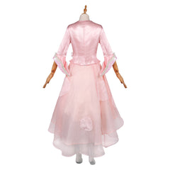 Wicked: For Good(2025) Glinda Robe Rose 2-pièces Cosplay Costume
