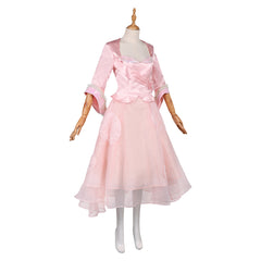 Wicked: For Good(2025) Glinda Robe Rose 2-pièces Cosplay Costume