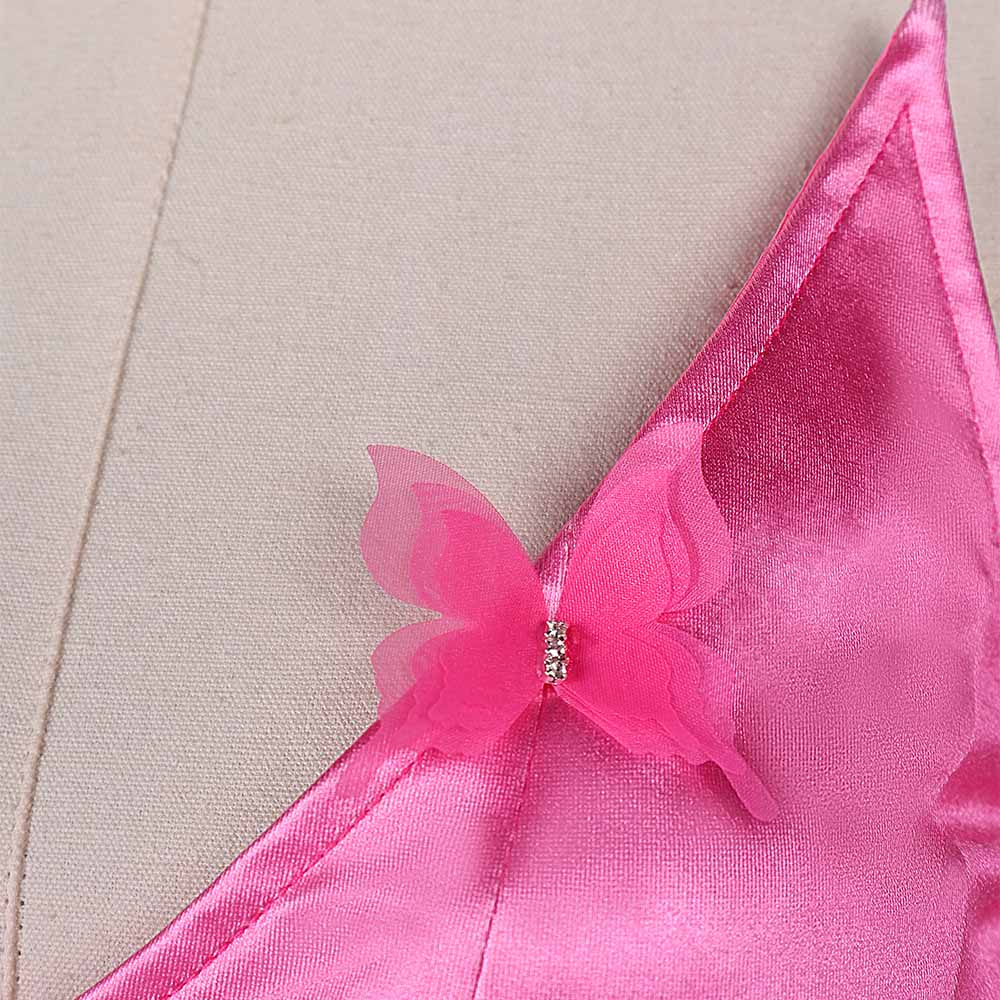 Wicked: For Good(2025) Glinda Robe Rose Cosplay Costume