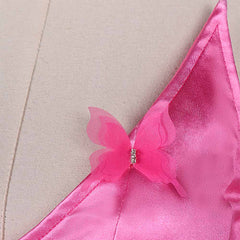 Wicked: For Good(2025) Glinda Robe Rose Cosplay Costume