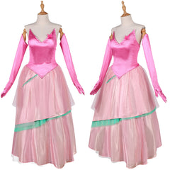 Wicked: For Good(2025) Glinda Robe Rose Cosplay Costume
