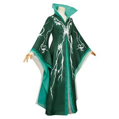 Wicked: For Good(2025) Madame Morrible Tenue Verte Cosplay Costume