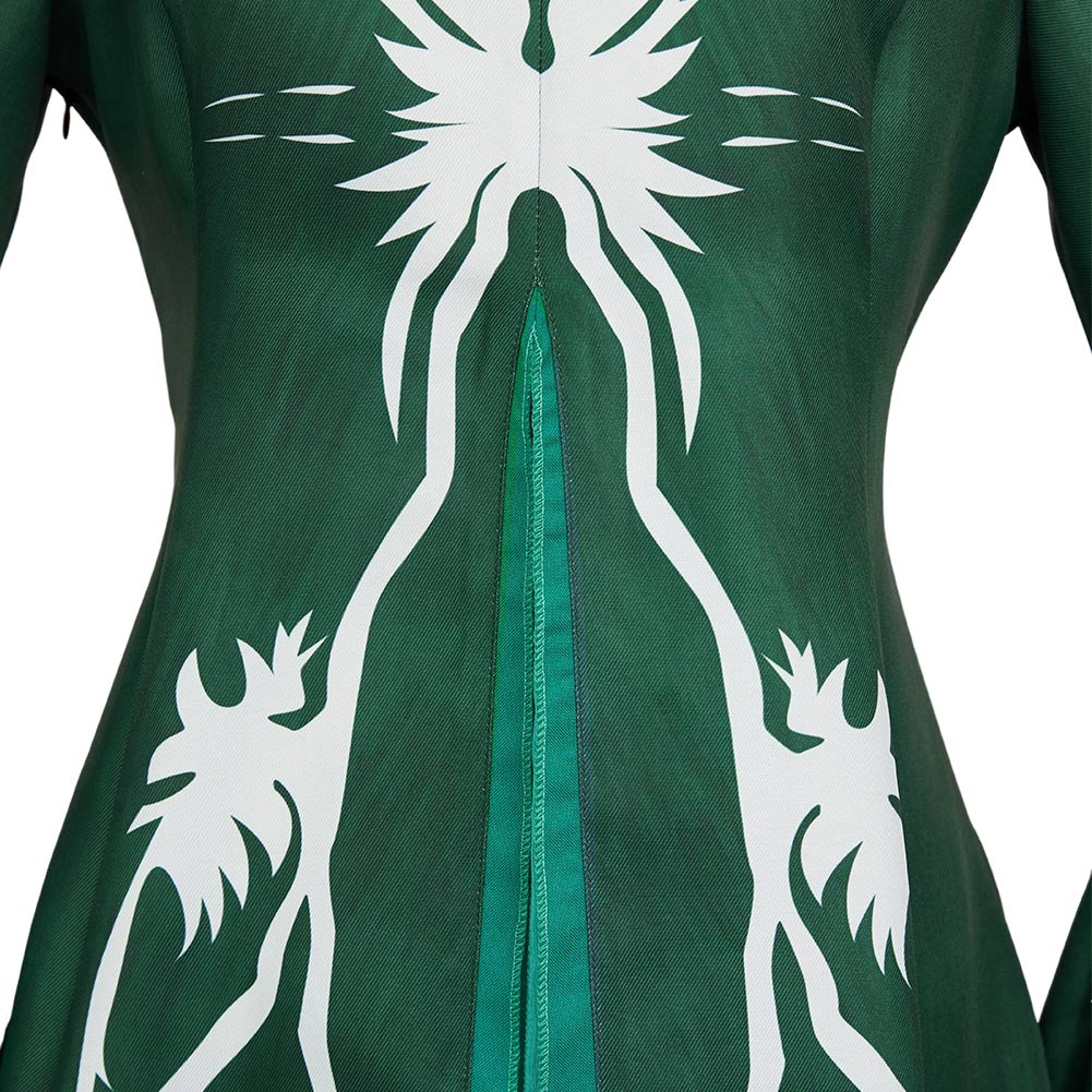 Wicked: For Good(2025) Madame Morrible Tenue Verte Cosplay Costume