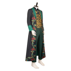 Wicked: For Good(2025) Wizard Tenue Verte Cosplay Costume
