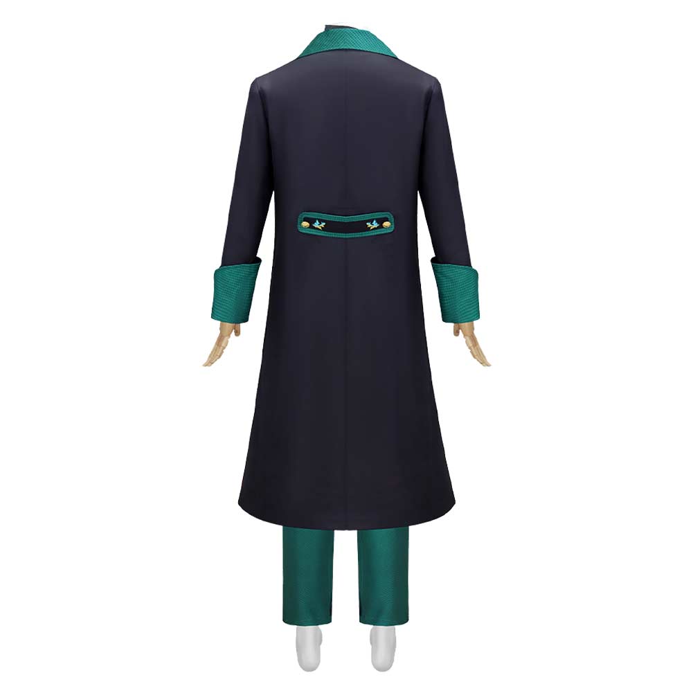 Wicked: For Good(2025) Wizard Tenue Verte et Noire Cosplay Costume
