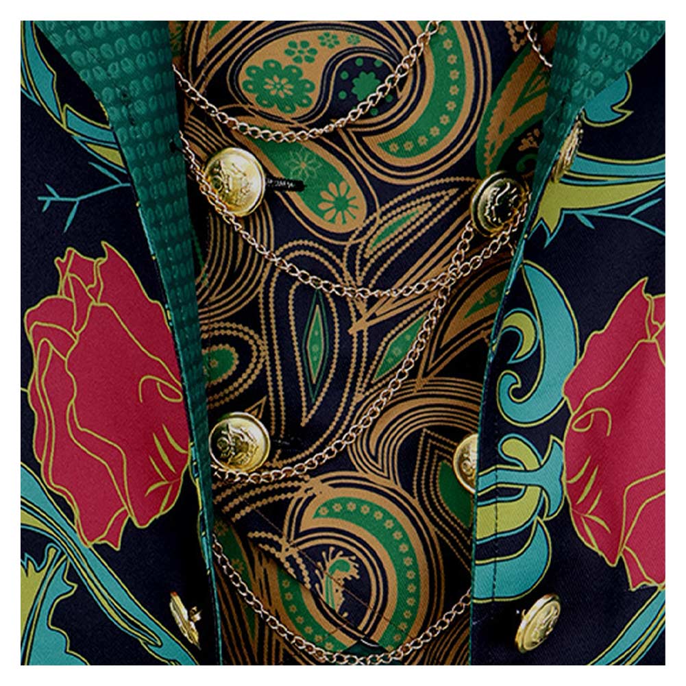 Wicked: For Good(2025) Wizard Tenue Verte et Noire Cosplay Costume