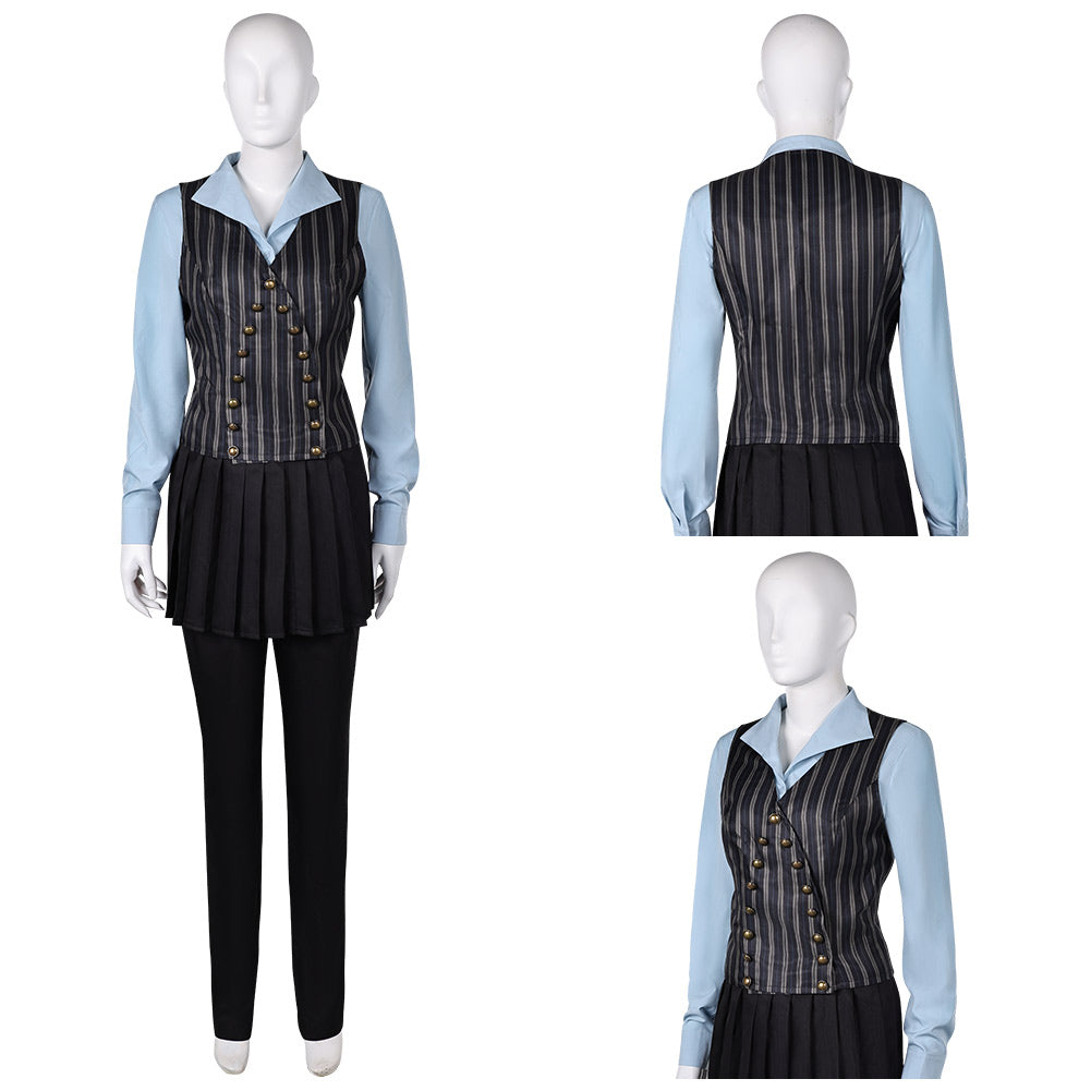 Wicked(2024) Elphaba Gilet Uniforme Cosplay Costume