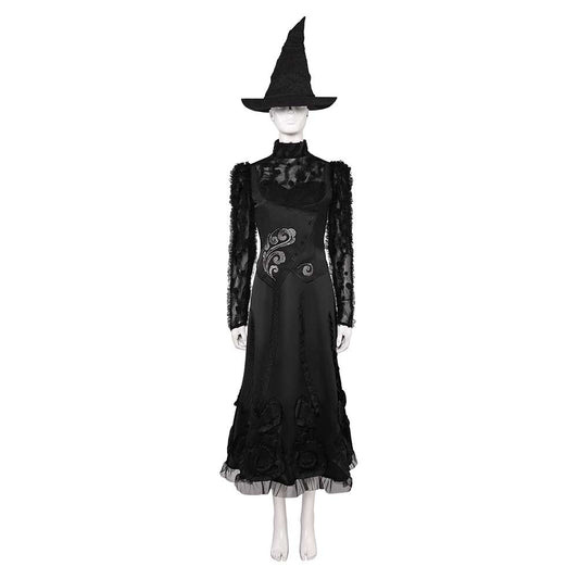 Wicked(2024) Elphaba Tenue Noir Cosplay Costume