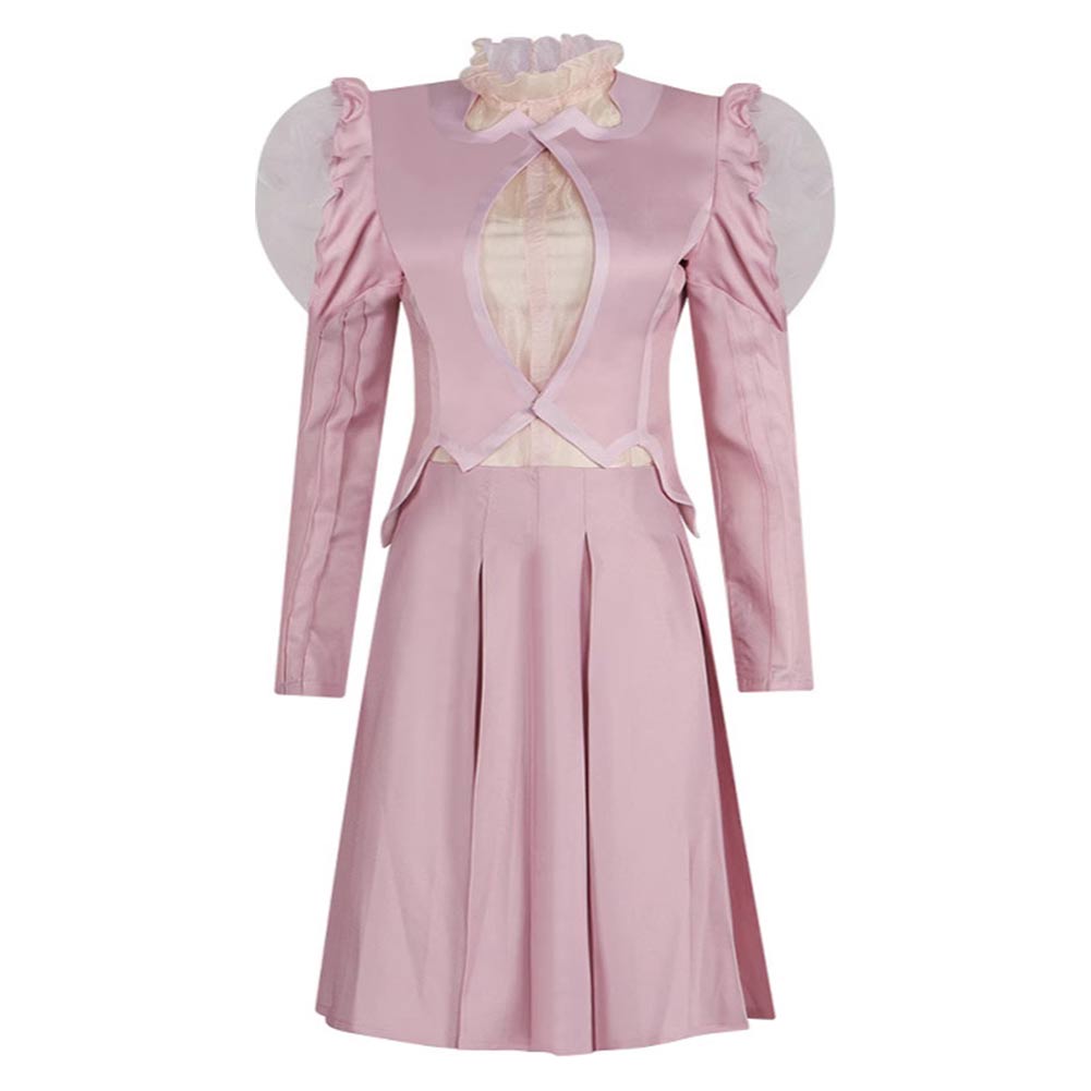 Wicked(2024) Glinda Tenue Rose de Sorcière Cosplay Costume