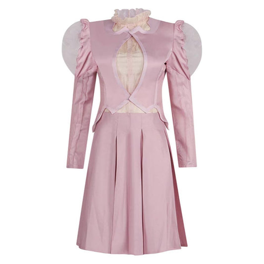 Wicked(2024) Glinda Tenue Rose de Sorcière Cosplay Costume