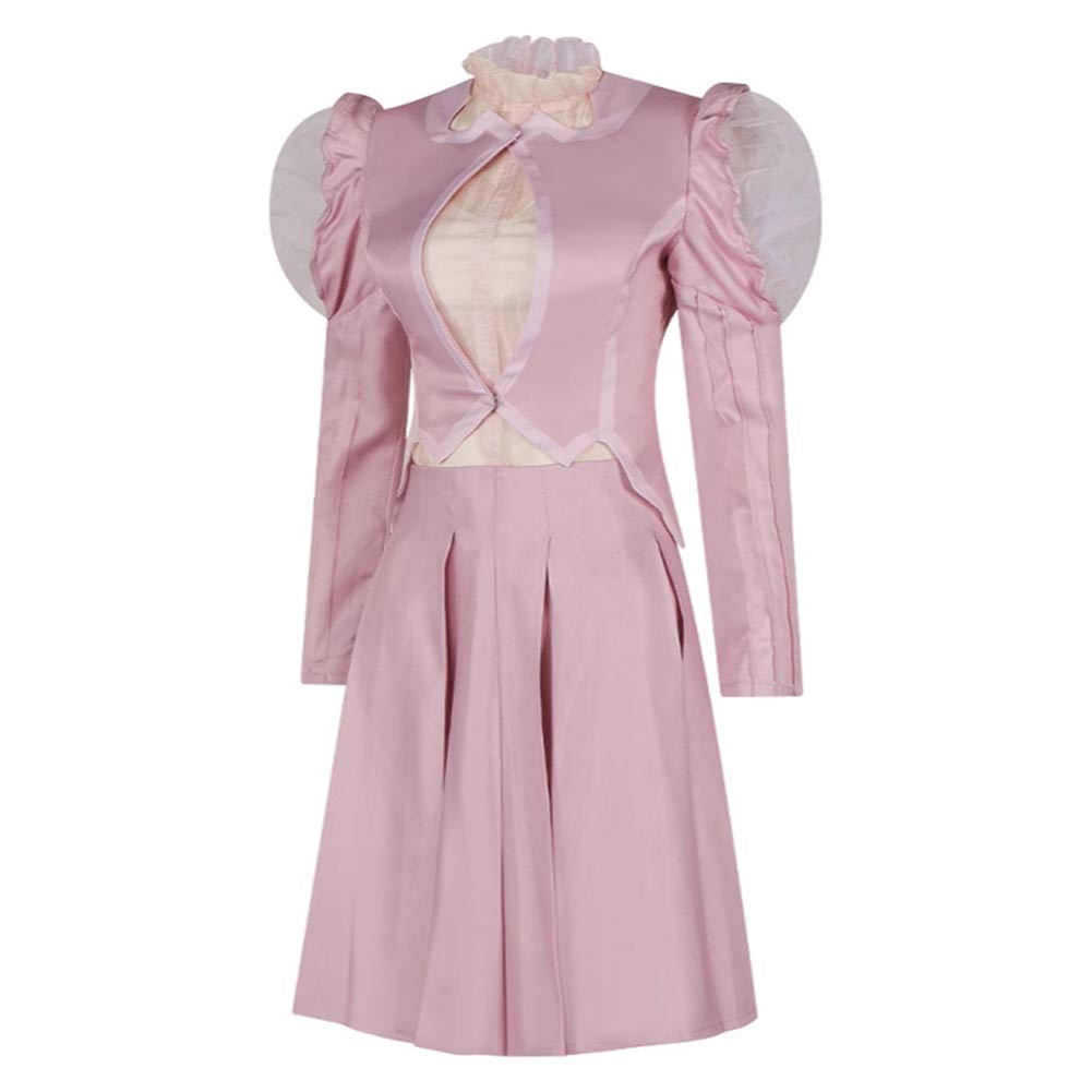 Wicked(2024) Glinda Tenue Rose de Sorcière Cosplay Costume